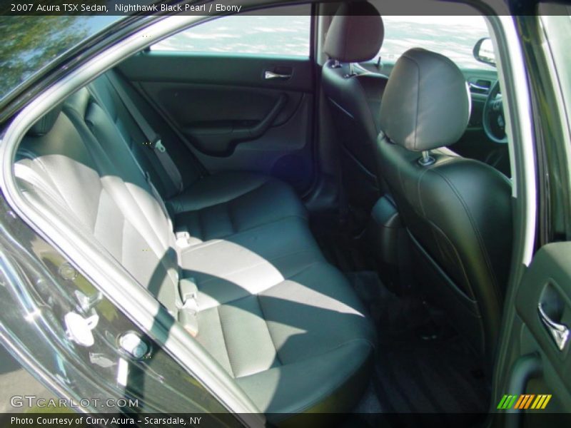 Nighthawk Black Pearl / Ebony 2007 Acura TSX Sedan