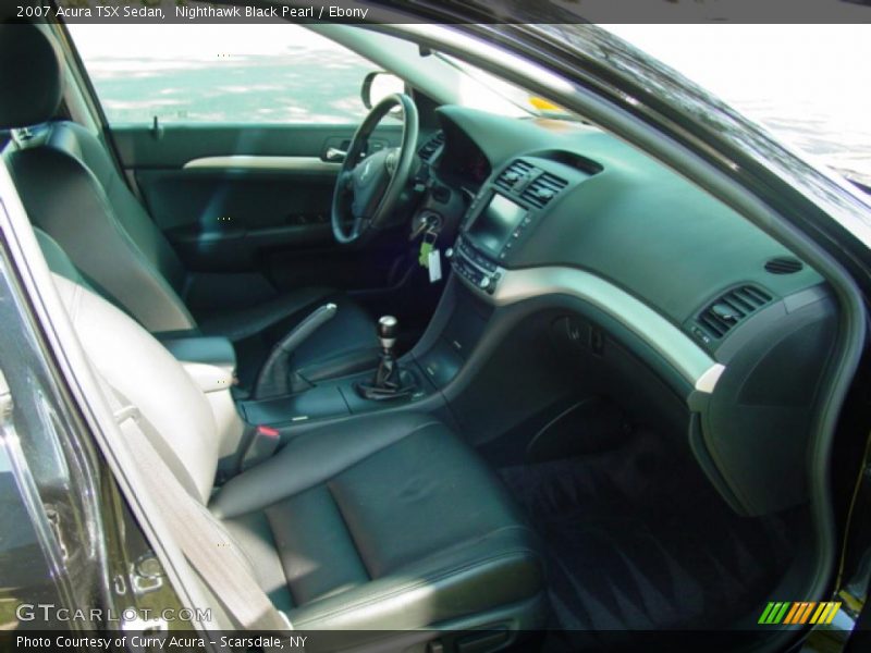 Nighthawk Black Pearl / Ebony 2007 Acura TSX Sedan