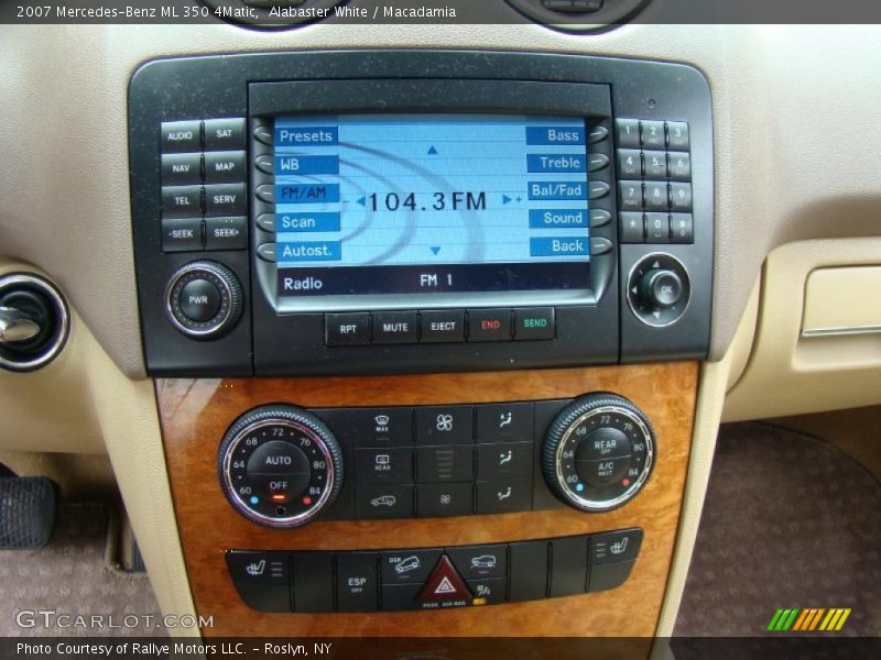Alabaster White / Macadamia 2007 Mercedes-Benz ML 350 4Matic