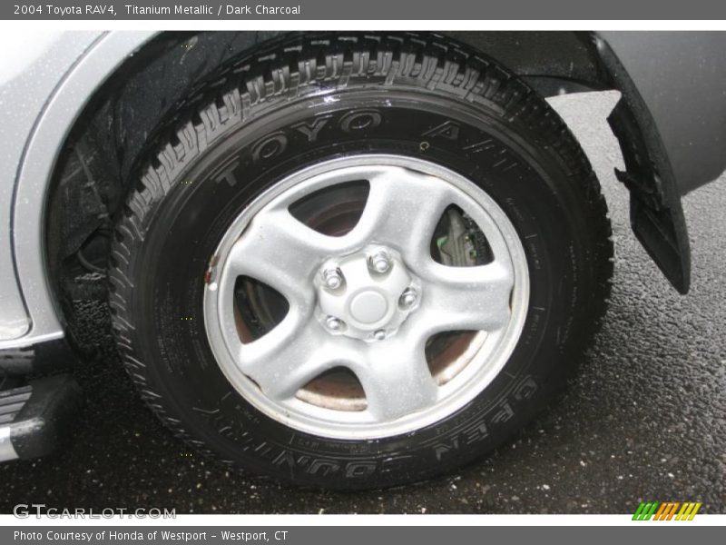 Titanium Metallic / Dark Charcoal 2004 Toyota RAV4