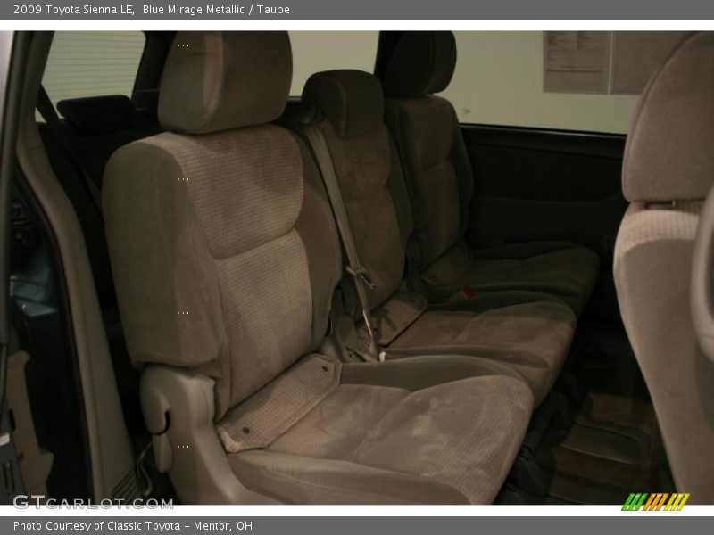Blue Mirage Metallic / Taupe 2009 Toyota Sienna LE