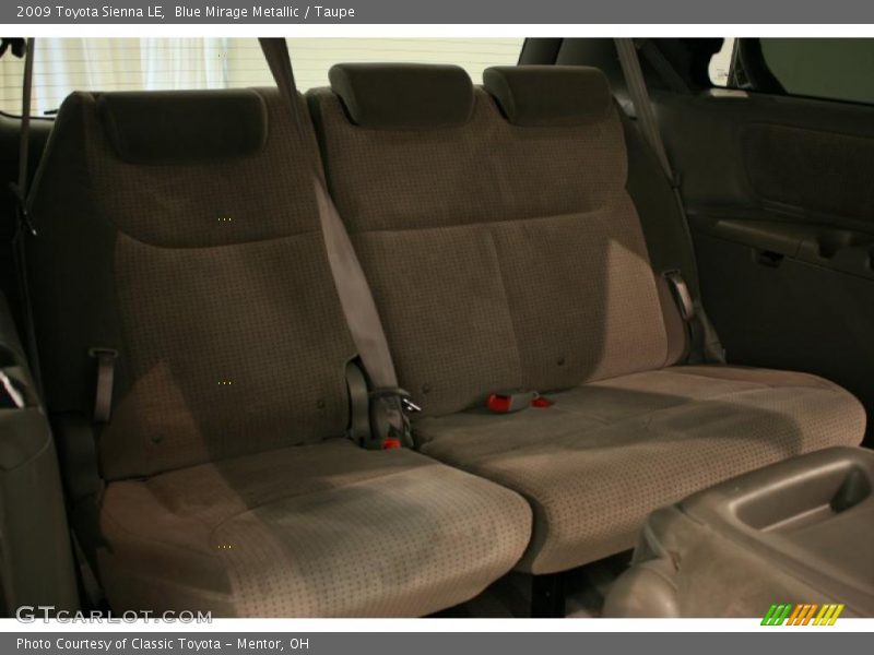 Blue Mirage Metallic / Taupe 2009 Toyota Sienna LE