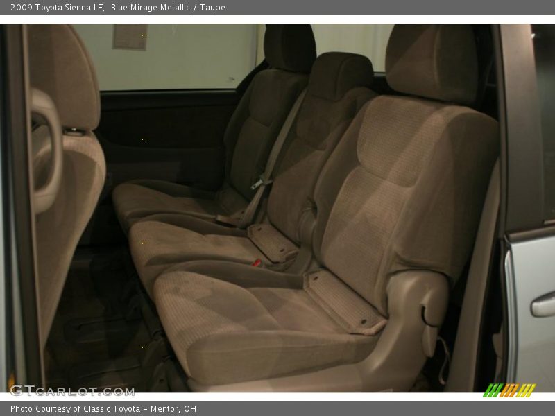 Blue Mirage Metallic / Taupe 2009 Toyota Sienna LE