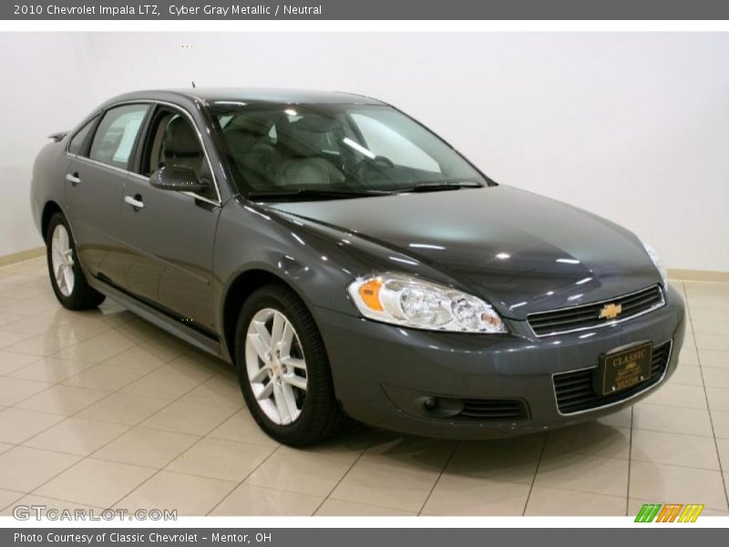 Cyber Gray Metallic / Neutral 2010 Chevrolet Impala LTZ