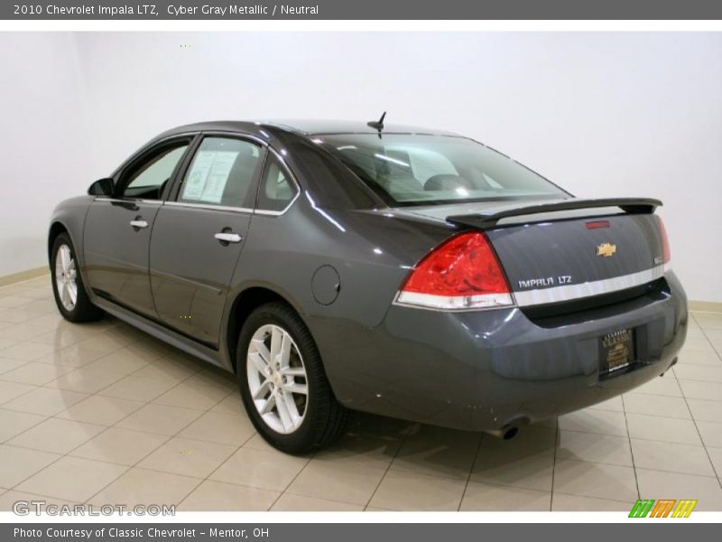Cyber Gray Metallic / Neutral 2010 Chevrolet Impala LTZ