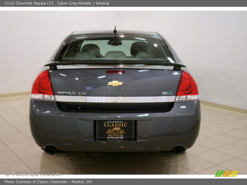 Cyber Gray Metallic / Neutral 2010 Chevrolet Impala LTZ