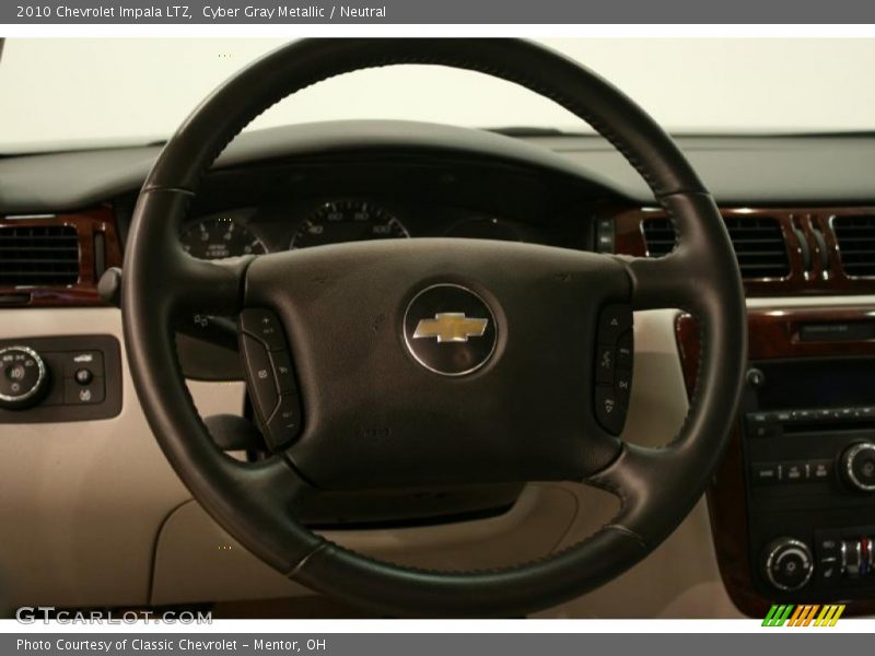 Cyber Gray Metallic / Neutral 2010 Chevrolet Impala LTZ