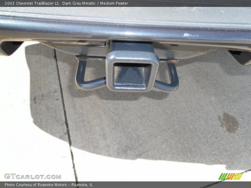 Dark Gray Metallic / Medium Pewter 2003 Chevrolet TrailBlazer LS