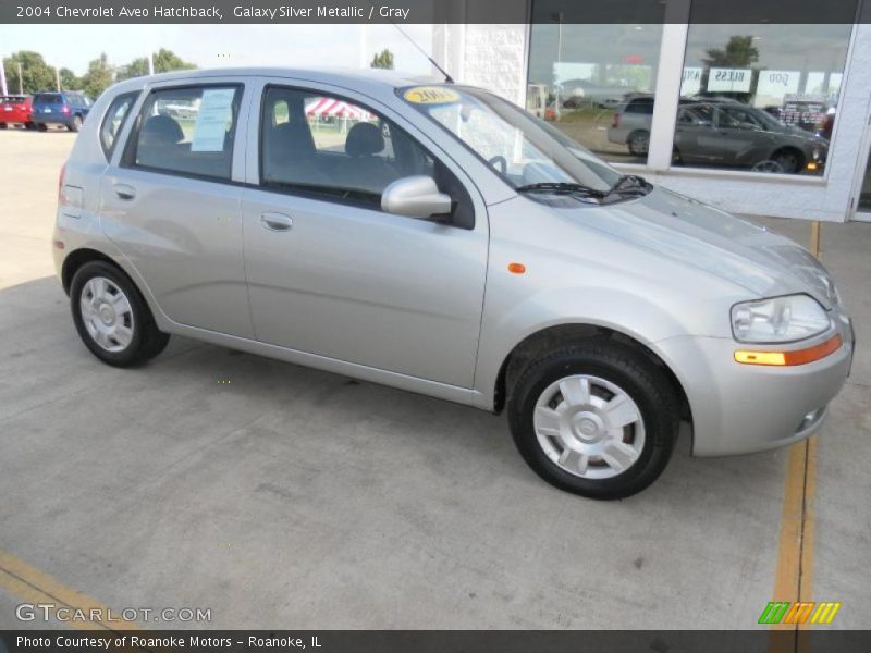 Galaxy Silver Metallic / Gray 2004 Chevrolet Aveo Hatchback