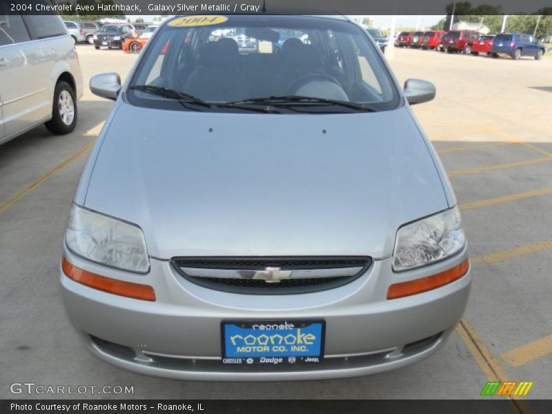 Galaxy Silver Metallic / Gray 2004 Chevrolet Aveo Hatchback