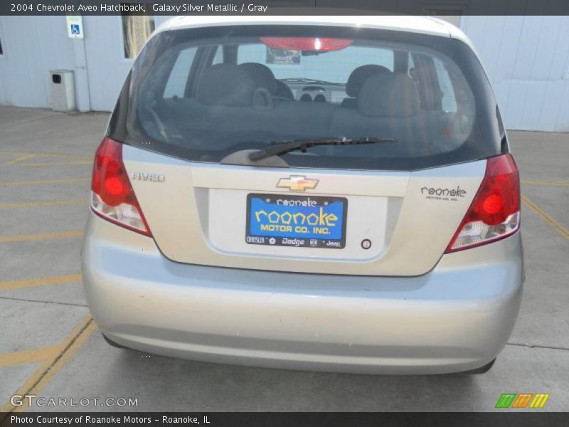 Galaxy Silver Metallic / Gray 2004 Chevrolet Aveo Hatchback