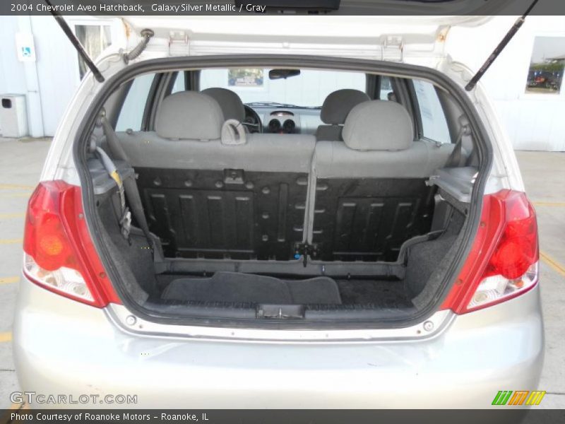 Galaxy Silver Metallic / Gray 2004 Chevrolet Aveo Hatchback
