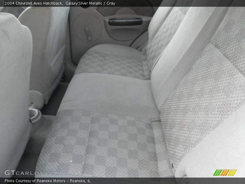 Galaxy Silver Metallic / Gray 2004 Chevrolet Aveo Hatchback