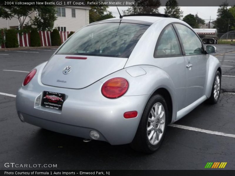 Reflex Silver Metallic / Black 2004 Volkswagen New Beetle GLS 1.8T Coupe