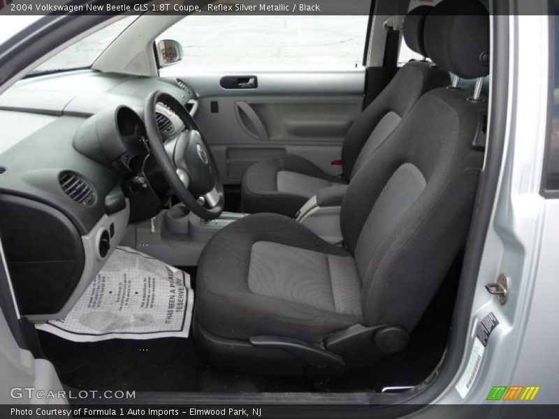 Reflex Silver Metallic / Black 2004 Volkswagen New Beetle GLS 1.8T Coupe