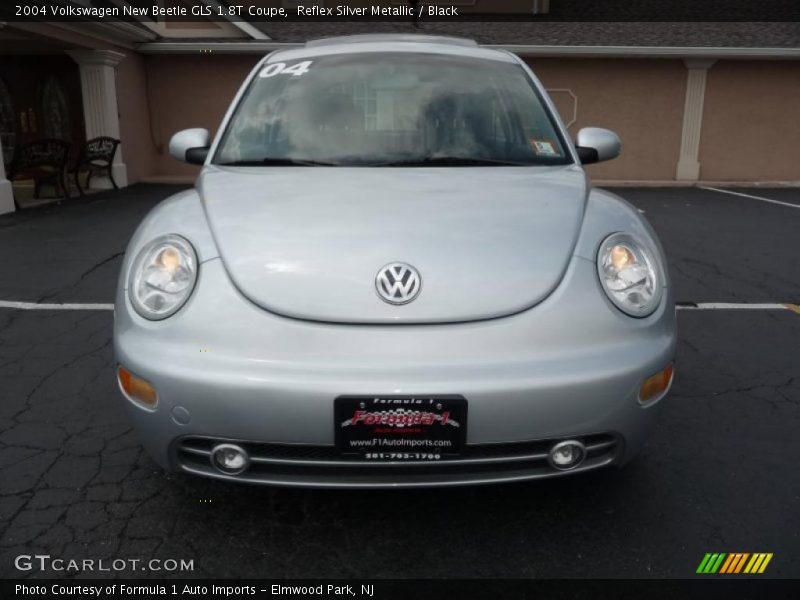Reflex Silver Metallic / Black 2004 Volkswagen New Beetle GLS 1.8T Coupe