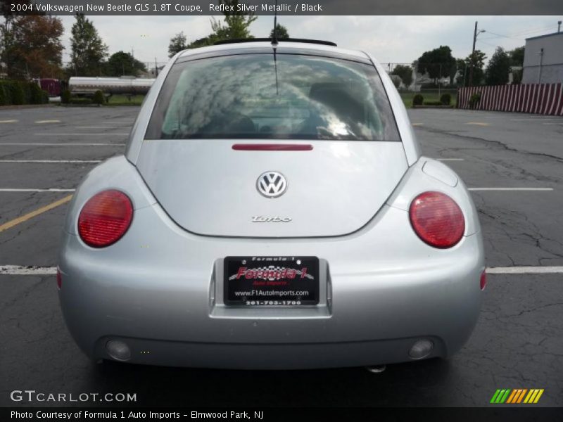 Reflex Silver Metallic / Black 2004 Volkswagen New Beetle GLS 1.8T Coupe