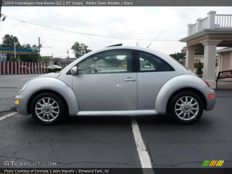 Reflex Silver Metallic / Black 2004 Volkswagen New Beetle GLS 1.8T Coupe