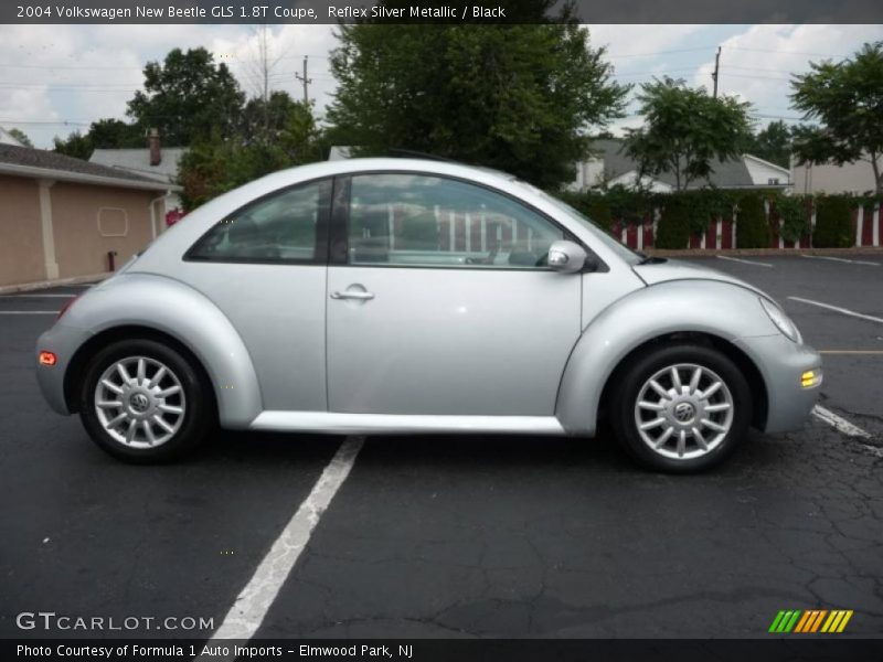 Reflex Silver Metallic / Black 2004 Volkswagen New Beetle GLS 1.8T Coupe