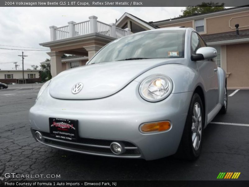 Reflex Silver Metallic / Black 2004 Volkswagen New Beetle GLS 1.8T Coupe