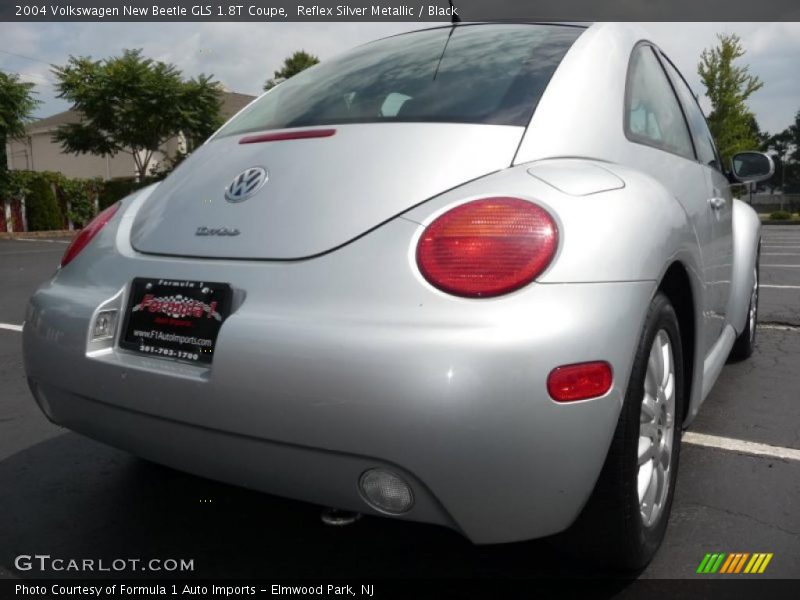 Reflex Silver Metallic / Black 2004 Volkswagen New Beetle GLS 1.8T Coupe