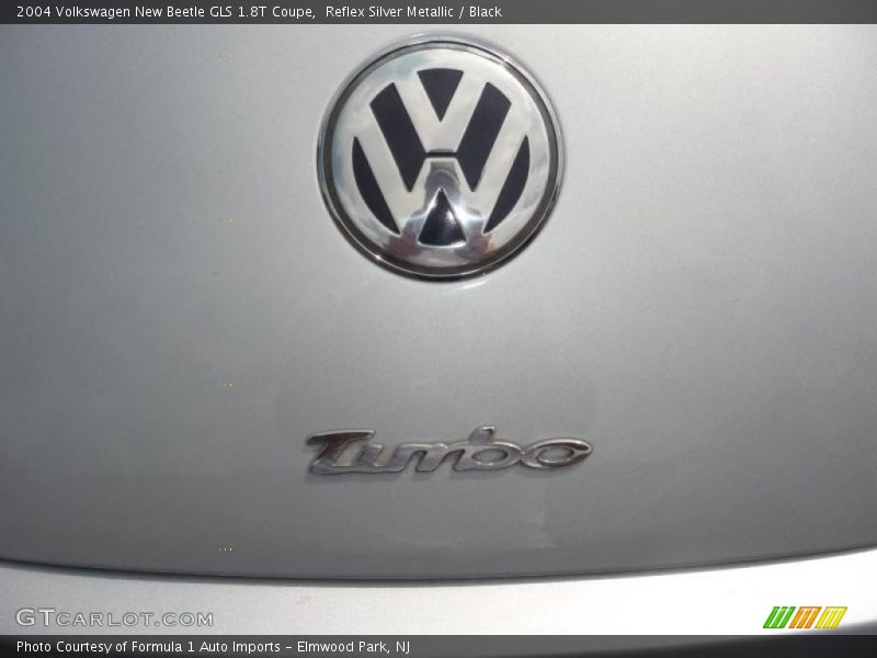 Reflex Silver Metallic / Black 2004 Volkswagen New Beetle GLS 1.8T Coupe