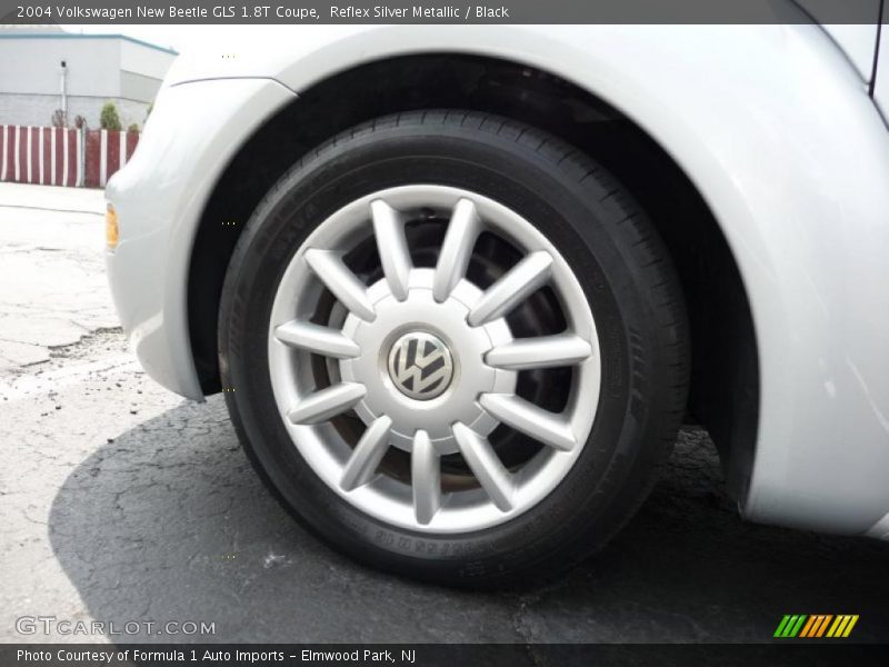 Reflex Silver Metallic / Black 2004 Volkswagen New Beetle GLS 1.8T Coupe