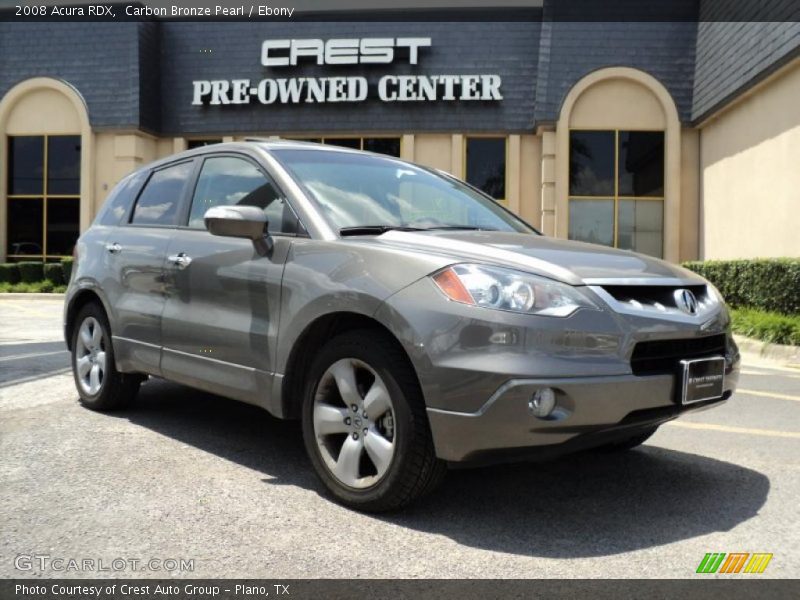 Carbon Bronze Pearl / Ebony 2008 Acura RDX