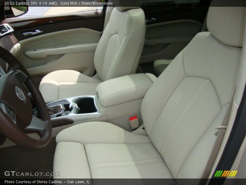 Gold Mist / Shale/Brownstone 2010 Cadillac SRX 4 V6 AWD