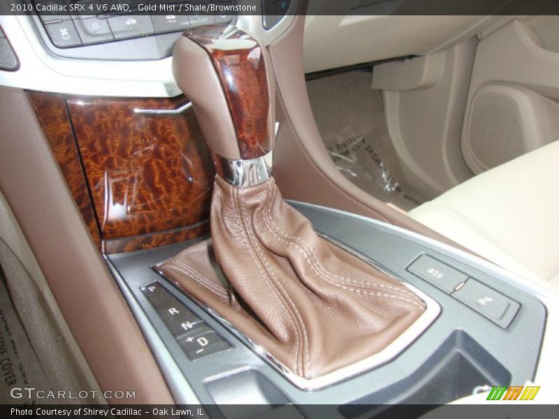 Gold Mist / Shale/Brownstone 2010 Cadillac SRX 4 V6 AWD