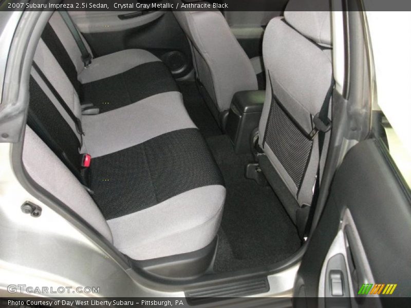 Crystal Gray Metallic / Anthracite Black 2007 Subaru Impreza 2.5i Sedan