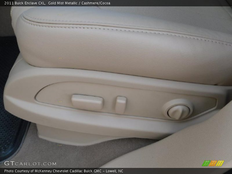 Gold Mist Metallic / Cashmere/Cocoa 2011 Buick Enclave CXL