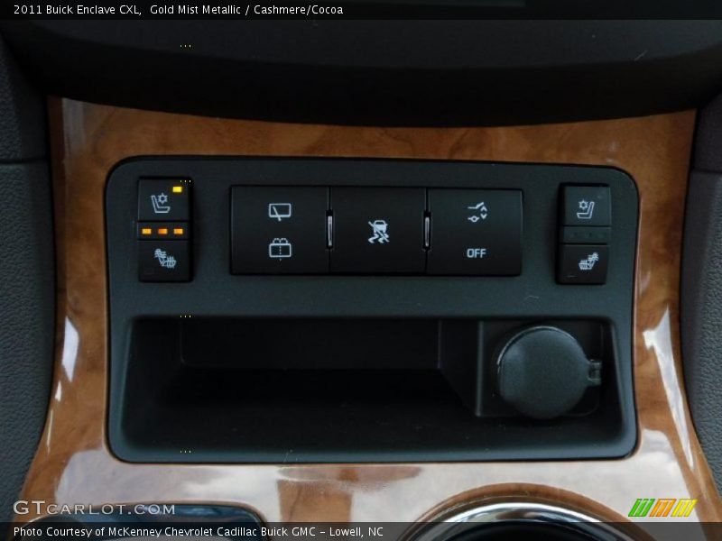 Gold Mist Metallic / Cashmere/Cocoa 2011 Buick Enclave CXL