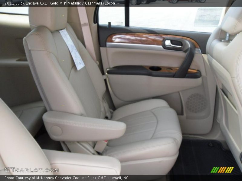 Gold Mist Metallic / Cashmere/Cocoa 2011 Buick Enclave CXL