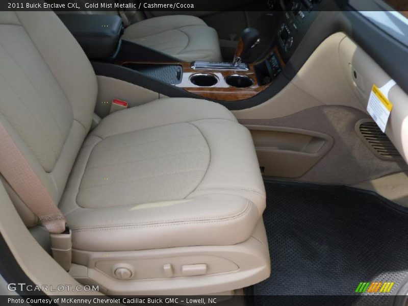 Gold Mist Metallic / Cashmere/Cocoa 2011 Buick Enclave CXL