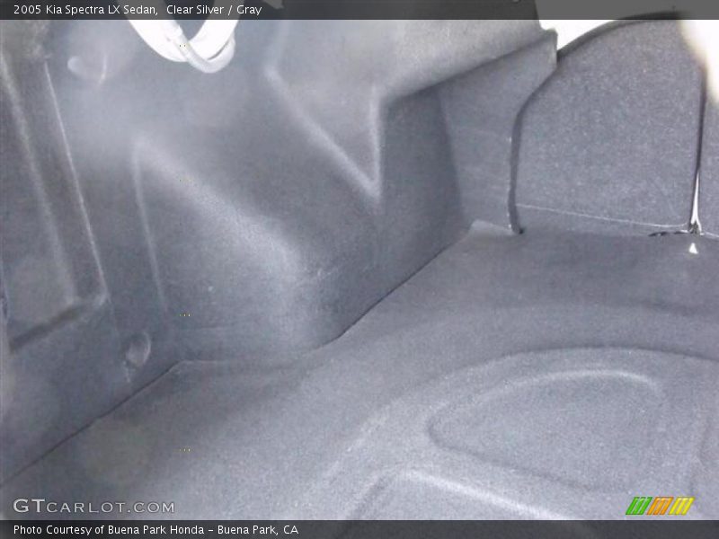 Clear Silver / Gray 2005 Kia Spectra LX Sedan
