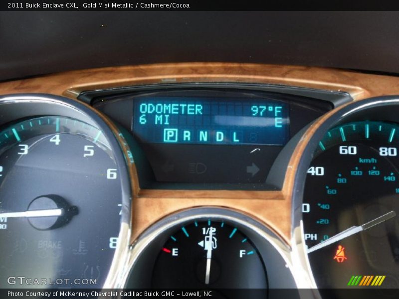Gold Mist Metallic / Cashmere/Cocoa 2011 Buick Enclave CXL