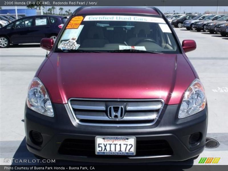 Redondo Red Pearl / Ivory 2006 Honda CR-V EX 4WD