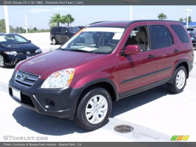 Redondo Red Pearl / Ivory 2006 Honda CR-V EX 4WD