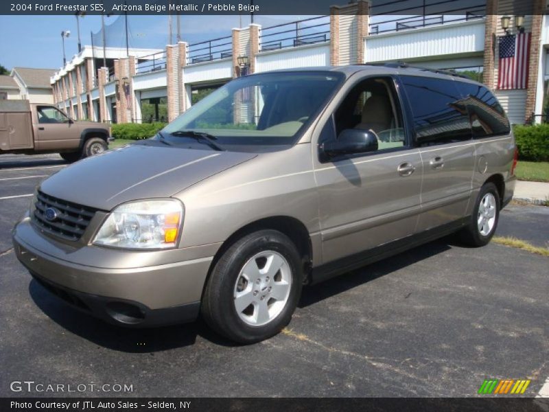 Arizona Beige Metallic / Pebble Beige 2004 Ford Freestar SES