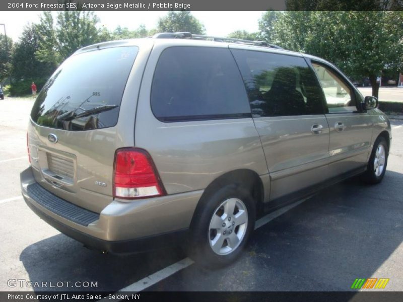 Arizona Beige Metallic / Pebble Beige 2004 Ford Freestar SES