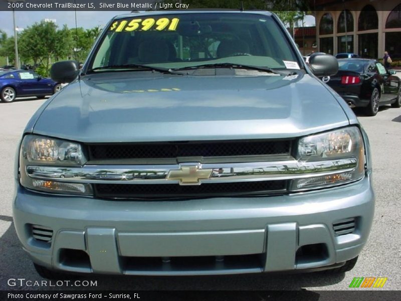 Silver Blue Metallic / Light Gray 2006 Chevrolet TrailBlazer LS