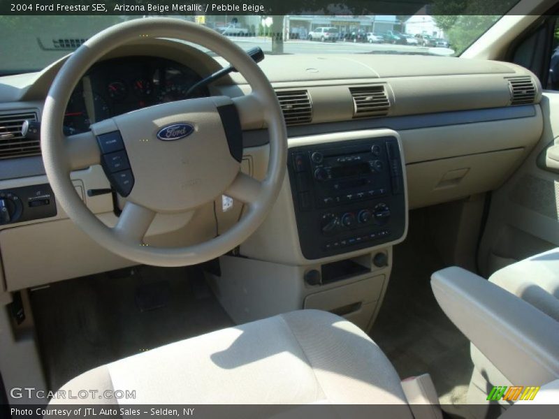 Arizona Beige Metallic / Pebble Beige 2004 Ford Freestar SES