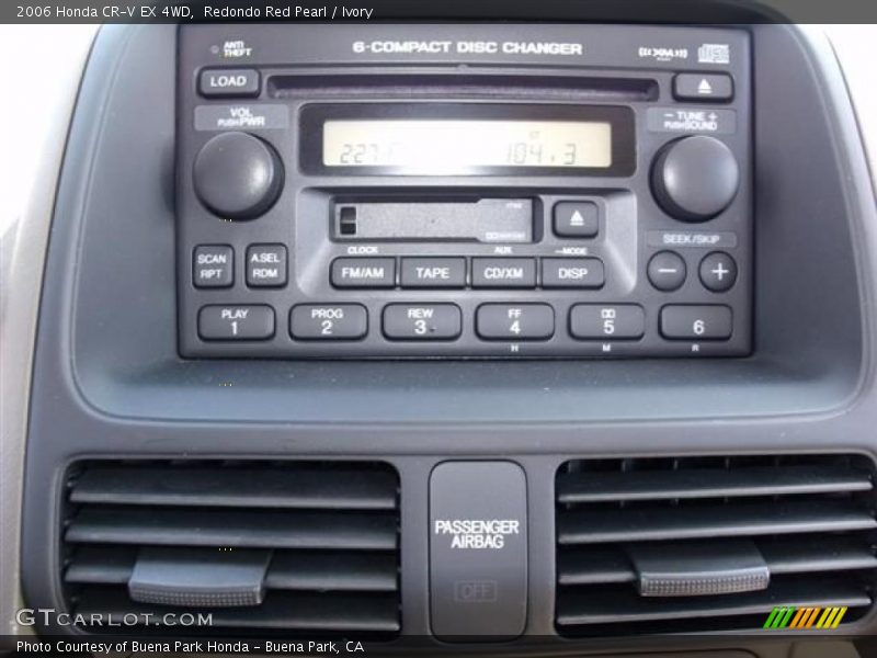 Redondo Red Pearl / Ivory 2006 Honda CR-V EX 4WD