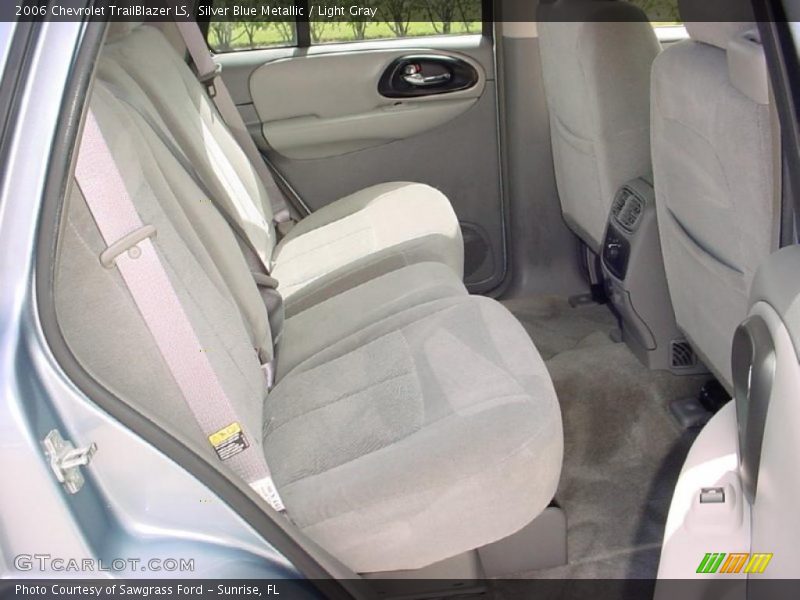 Silver Blue Metallic / Light Gray 2006 Chevrolet TrailBlazer LS