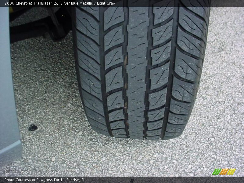 Silver Blue Metallic / Light Gray 2006 Chevrolet TrailBlazer LS