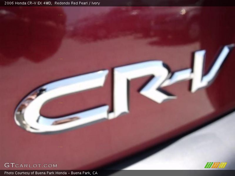 Redondo Red Pearl / Ivory 2006 Honda CR-V EX 4WD