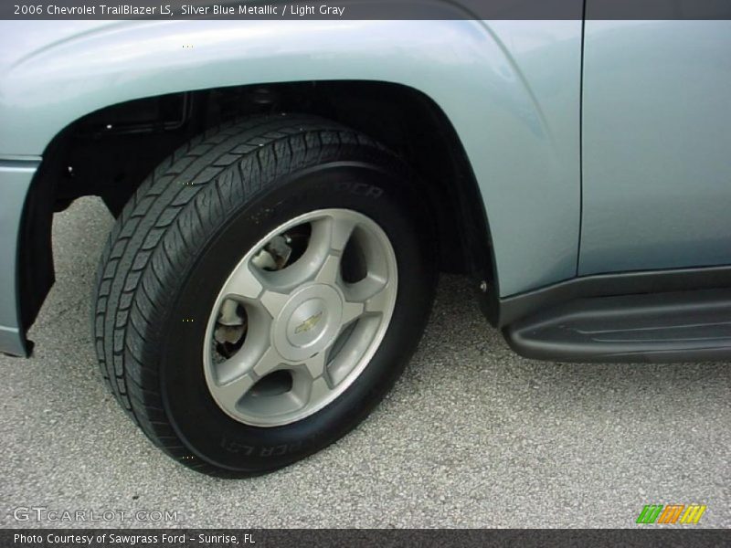 Silver Blue Metallic / Light Gray 2006 Chevrolet TrailBlazer LS