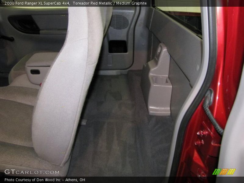 Toreador Red Metallic / Medium Graphite 2000 Ford Ranger XL SuperCab 4x4