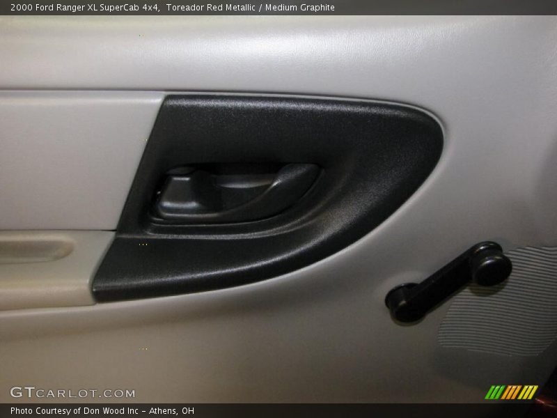 Toreador Red Metallic / Medium Graphite 2000 Ford Ranger XL SuperCab 4x4